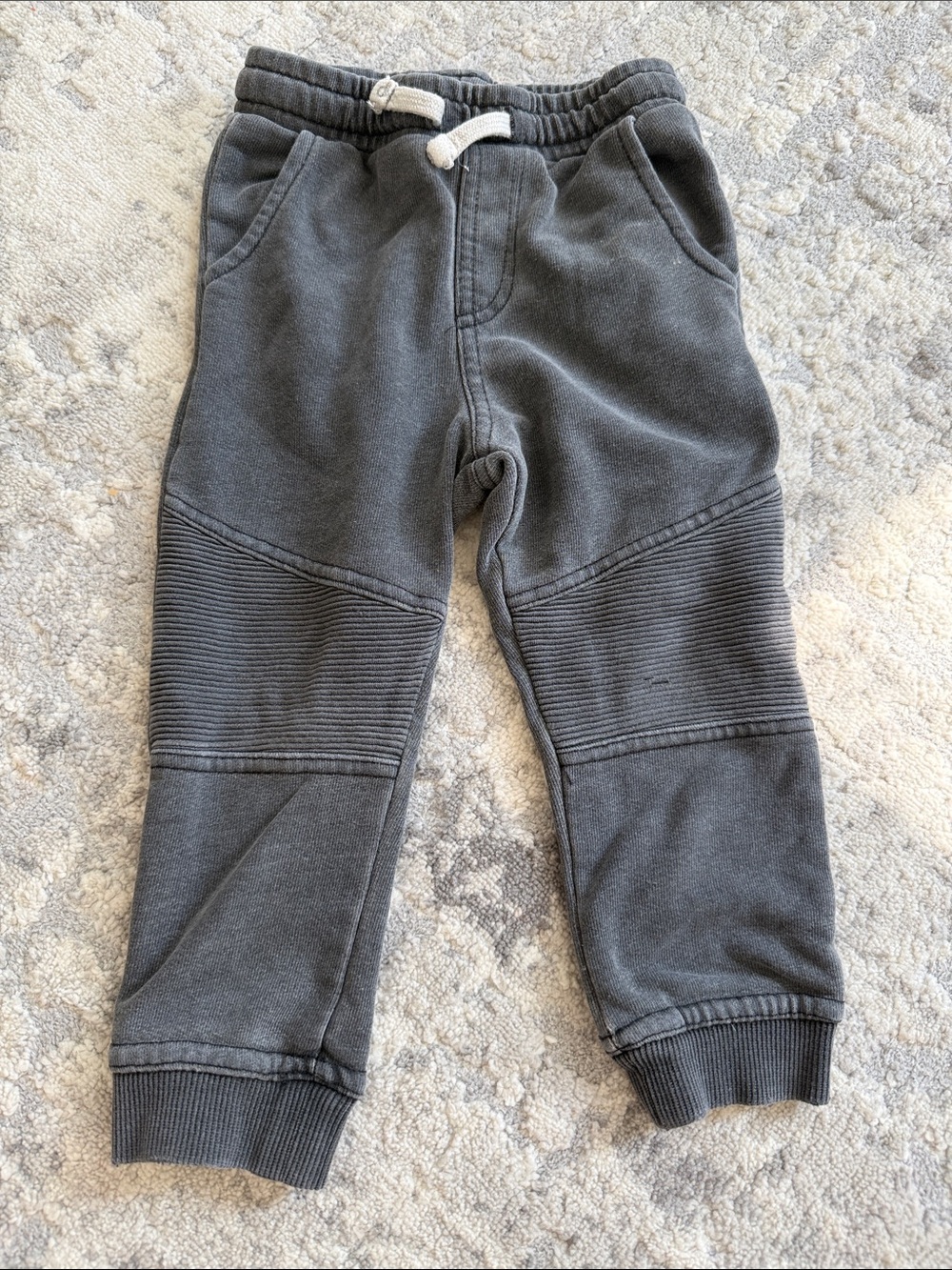 Kids Gray Jogger Pants - Comfortable Everyday Bottoms
